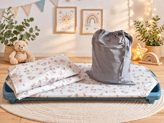 Pościel do Przedszkola i Żłobka 100% Bawełna Handmade + Worek 4el.